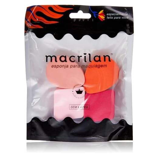 Macrilan Quarteto De Esponjas Para Maquiagem - Ep03