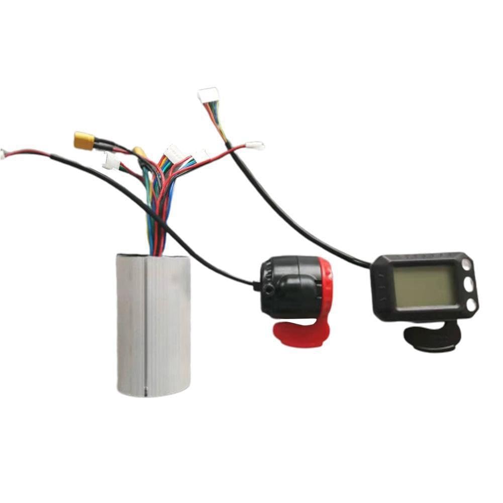 Centralina Monopattino Elettrico Set acceleratore senza spazzole Display LCD freno controller scooter elettrico 24V/36V