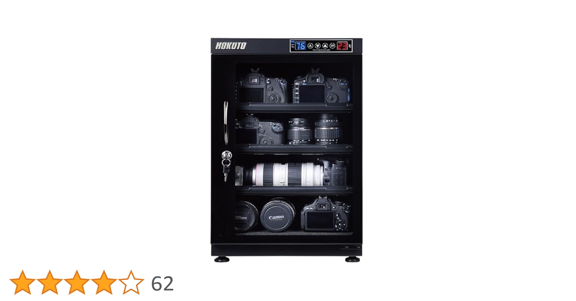 Amazon | HOKUTO 防湿庫・ドライボックス HP-88EX 容量88L