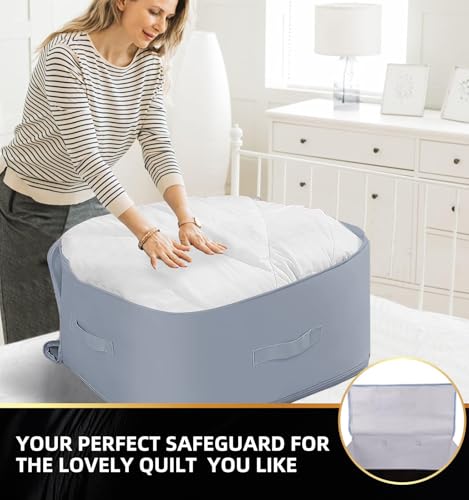 Oariips Ultra Space Saving Self Compression Organizer With Zippers, Space Saver Bags Compression Organizer For Blankets And Comforter 19.5 Cu.Ft Fridge With Freezer thumb #1