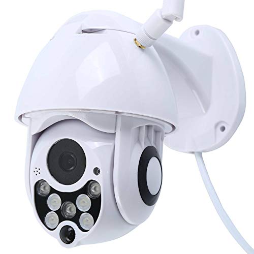 Yonntech Outdoor Security Camera, 1080P WiFi Camera Surveillance Cameras, IP Camera with Two-Way Audio, IP66 Waterproof, Night Vision, Motion Detection, Activity Alert, Deterrent Alarm - iOS, Android