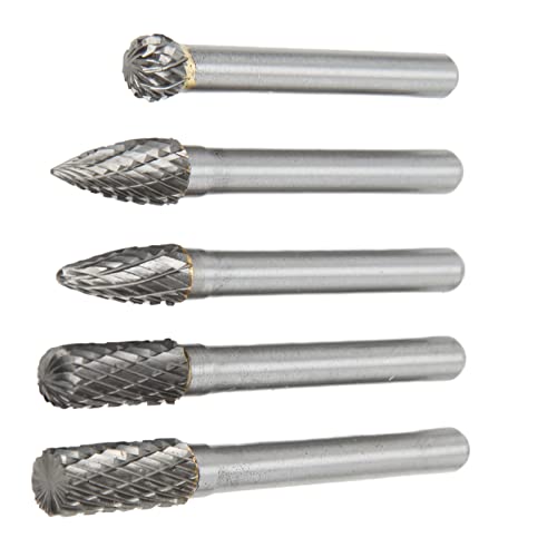 Set 5 Puntas de Fresa Rotativa Carburo de Tungsteno miniatura 6