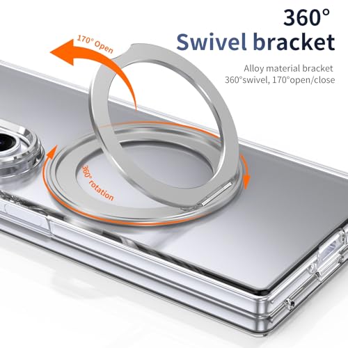 Coque Samsung Z Fold 7 transparente rigide avec protection écran - 2
