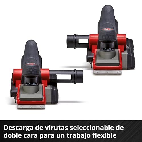Miniatura 8 de Einhell Professional Depilo Manual Con Batería Tp-Pl 18 3 Li Bl-Solo Power X-Change 18v, Sin Escobillas, Ancho De Cepillado De 82 Mm, Ancho De Viruta Hasta 3 Mm, Eje De Cuchilla, Zapata, Sin Batería