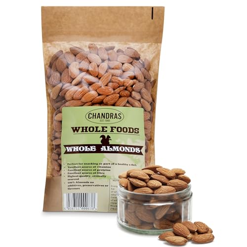 Chandra Whole Foods Almonds 1KG