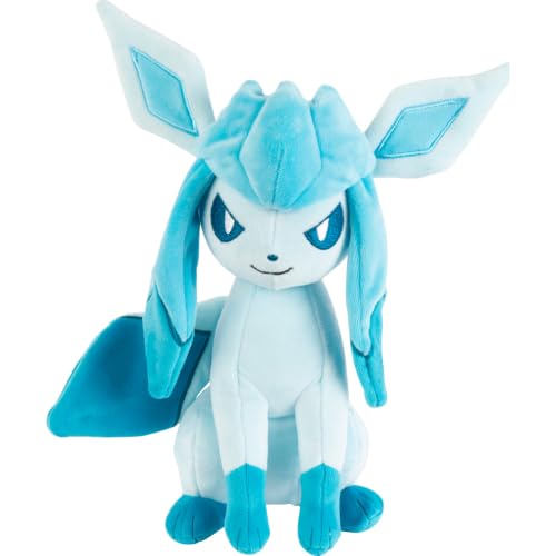 Image of Pokemon Glaceon Plush - 8-Inch Soft Plush with Authentic Details