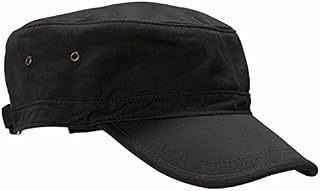 econscious SWEET-250 100% Organic Cotton Twill Adjustable Corps Hat, Black
