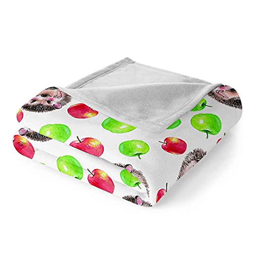 Couverture microfibre douce hérisson 3D, plaid en flanelle de qualité supérieure - 7