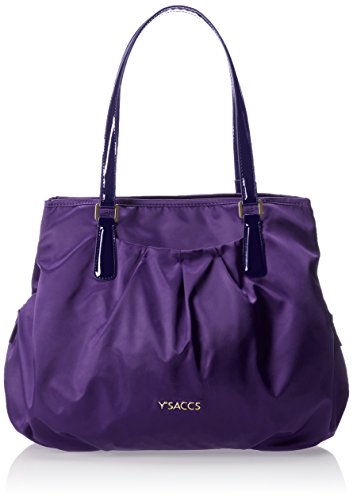 ボリュームギャザートート Mサイズ Y72-01-05 パープル