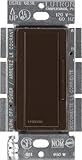 Lutron MA-600-BR Maestro 600-watt Multi-Location/Single Pole Digital Fade Dimmer, Brown