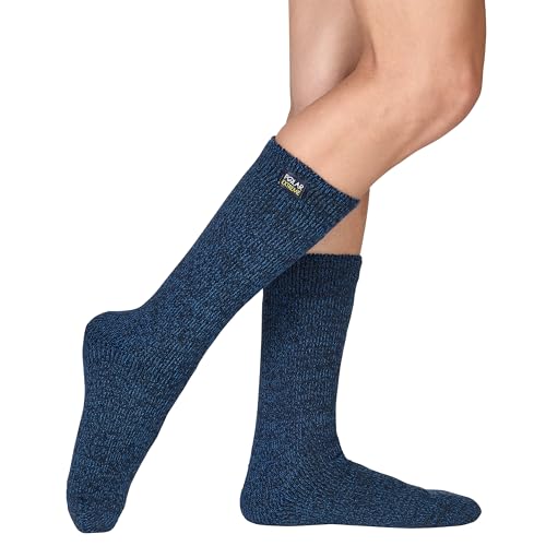 Image of Polar Extreme Thermal Hiking Socks - Cushioned, Insulated, Warm para Boots, Women & Men, One Size Fits Most 4-10, 2-Pack