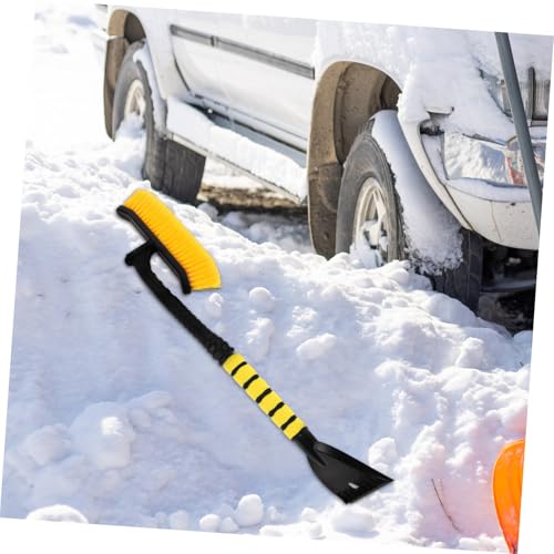 Rascador De Hielo Multifuncional Compacto y Cepillo Dual 4