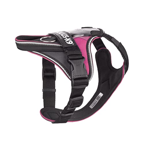 JULIUS-K9 IDC Longwalk Y-Harness, Pink-Gray, Size: XS - Image 2