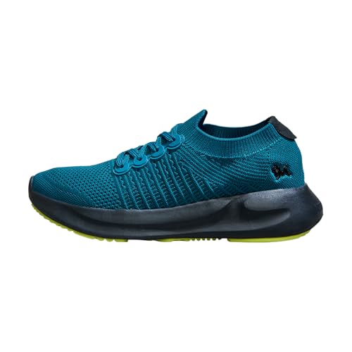 Image of Neeman's Begin Walk Aero Sneakers for Men | Breathable Knit Upper, Lightweight Cushioned EVA Sole | Comfortable Daily Walking & Casual Wear Shoes