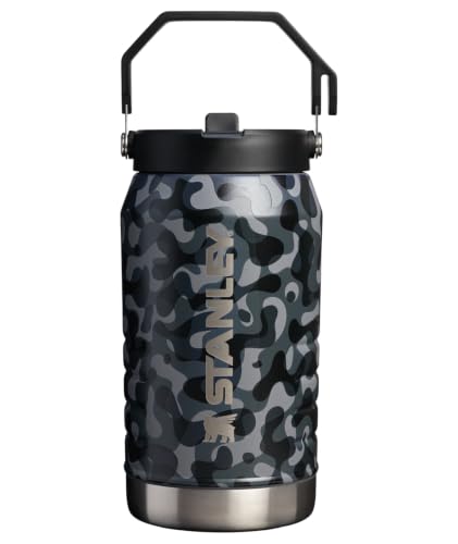 Image of STANLEY IceFlow Flip Straw 2.0 Jug, 64 oz, Black Interfusion