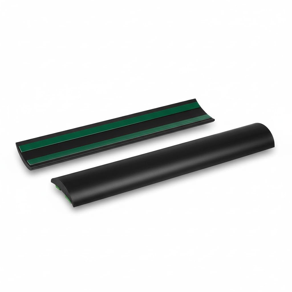 4R Quattroerre.it 12279 Bumper Moulding Bumper for Car, 42 mm x 1.8 m, 2 Pieces