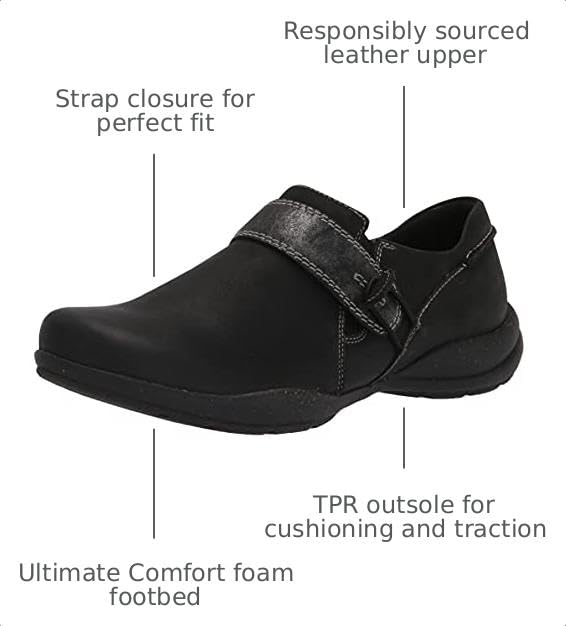 Image of Clarks Womens Roseville Dot | Casual Shoes