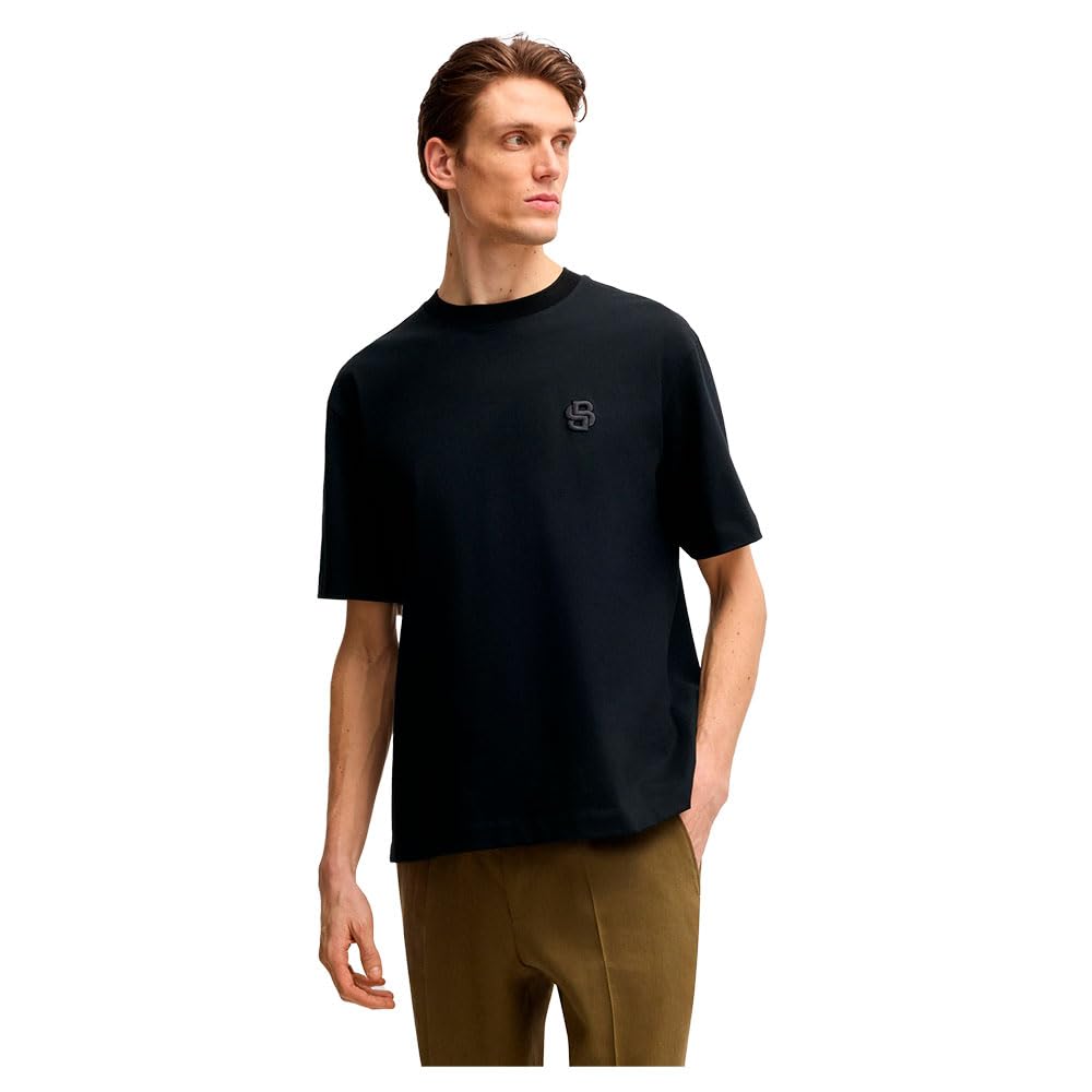 Amazon | [BOSS] [ボス] シルケットコットン Tシャツ Double B