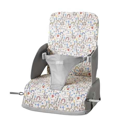 Nuby Sitzerhöhung | einfache Aufbewahrung in einer Tasche | Schaumstoff | wasserdicht | 6+ Monate