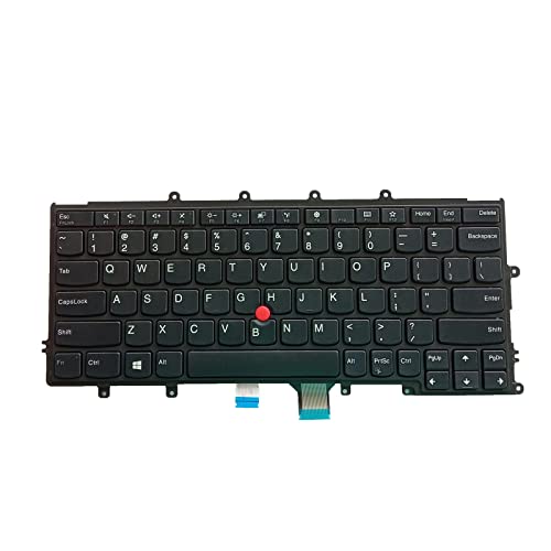 Clavier de rechange QWERTY US noir pour restaurer un ordinateur X240 - 6
