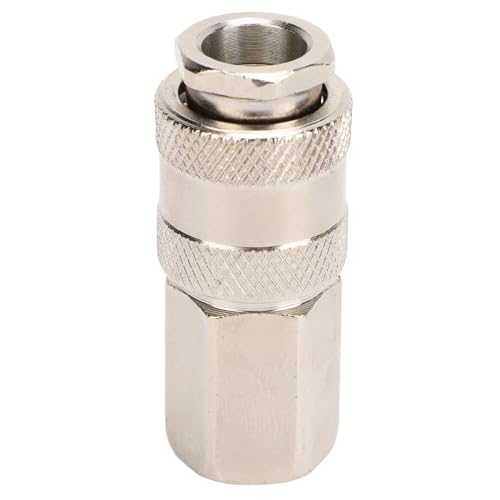 Yctze - Yctze Universelle 1/4-Zoll-NPT-Kupplung, Stahl, M-Stil, Universelle Passform, Industrie-Kupplung, Luftschlauchanschluss für Luftkompressor, Industriestandard-Kupplung