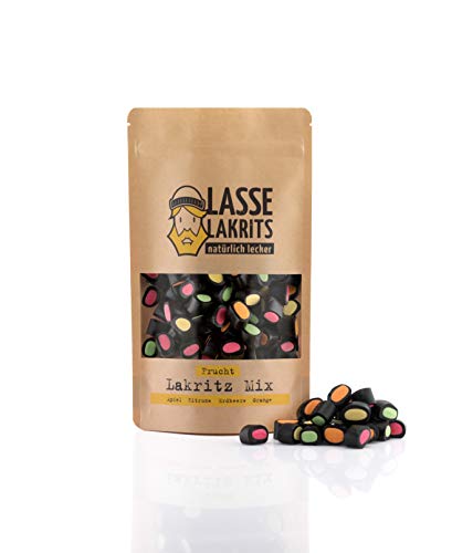 Lasse Lakrits - Lakritz-Mix Frucht 600g