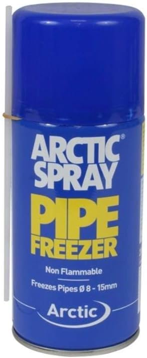 Arctic Hayes ARCAS1 AS1 Arctic Spray Pipe Freeze Small Can 200ml, Blue