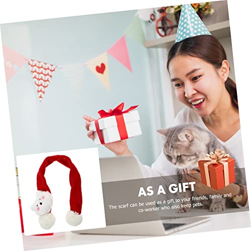 Mipcase Enfeite De Natal Decorativo Estilo Quente Enfeite De Papai Noel Decoração Roupas De Gato Gat
