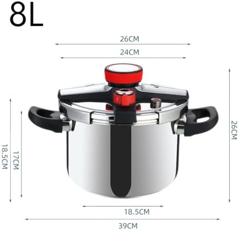 Olla a Presión Acero Inoxidable 8L miniatura 3