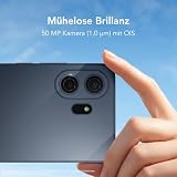 TCL Smartphone Android NXTPAPER 70 Pro 5G, doté de l'écran NXTPAPER 4.0 de 6,9" FHD+ 120 Hz, Appareil Photo Principal 50 MP OIS, 256 Go + 8 Go, IA, Dimensity 7300, Bleu Astral. - 8