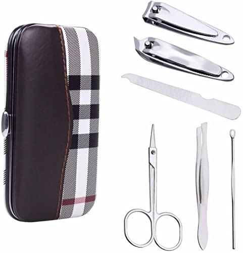 Premium Manicure / Pedicure Kit 6 in 1 with Leatherette Case-image-38