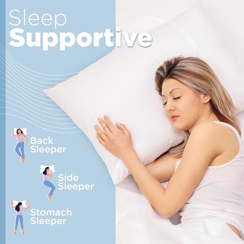 Set 2 Almohadas de Poliéster King Suaves Durables miniatura 3