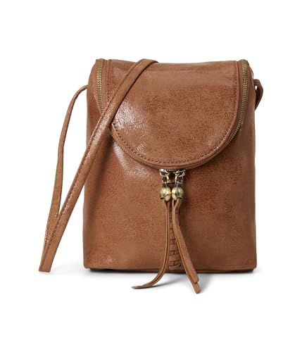 HOBO Womens Fern Crossbody Burnished Saddle One Size