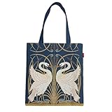 Design élégant cygne avec un attrait intemporel. Ce sac fourre-tout plat Signare dispose d'un superbe motif de cygne, parfait pour les fans du design britannique classique. Les détails complexes et les oiseaux gracieux en font un bel ajout à toute collection, mettant en valeur un mélange de charme vintage et d'art inspiré de la nature.