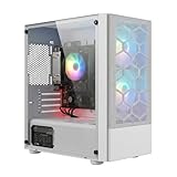 STGsivir Gaming PC, Gaming Computer Desktop Tower, AMD Ryzen 5 3400G up to 4.2GHz, Radeon Vega 11 Integrated Graphics, 16GB DDR4 RAM, 512GB SSD, WIFI 6, BT 5.0, RGB Fan x2, Windows11 Pro