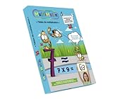  Multimalin, Tablas de Multiplicar (Caja que Contiene 1 Librito, 1 DVD y 1 Juego de Cartas) - FRANCES