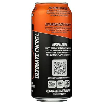 C4 Ultimate Energy Orange Cream