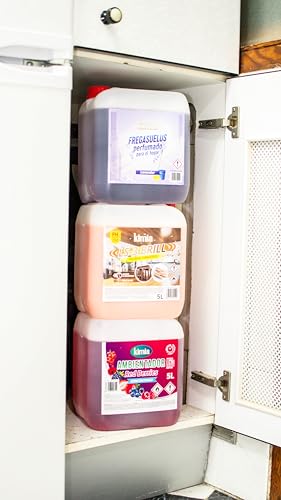 KIMIA - Fregasuelos Clean Clothe 5L | Fregasuelos Perfumado para Hogar | Limpiador de Suelo | Limpieza Profunda | Aroma a Ropa Limpia | Fragancia Fresca y Duradera | Para Todo Tipo de Superficies - imagen 3