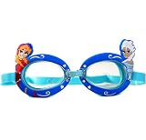 alles-meine.de GmbH 3-D Effekt _ Schwimmbrille / Chlorbrille / Taucherbrille - Disney Frozen - die Eiskönigin - Kinder von 2 bis 12 Jahre - verstellbar / wasserdicht & Anti B..