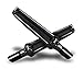 Performance Machine Black Anodized Contour Footpegs 0035-0064-B