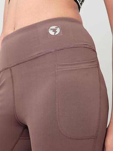 Image of TECHNOSPORT Women's Flare Fit High Rise Flared Fit Active Tights - (WPW116-123-P) Pack of 1