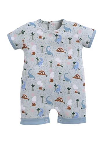 Image of BABYGO Baby Half Sleeve Rompers 100% Cotton for New Born Baby|Daily Suits for Baby Boys & Girls| 0-3M| 3-6M|6-9M|Onesies| Infant Clothes | Pack of 1