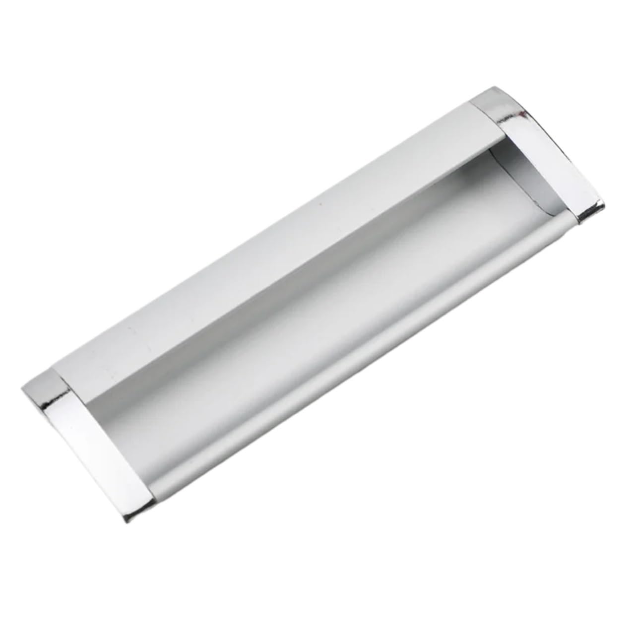 EKalgretrA Recessed Sliding Handles Sliding Door Pulls Flush Handles, Recessed Knobs Hardware，Closet for Drawer Cabinet(5761 Matte CC5inch)