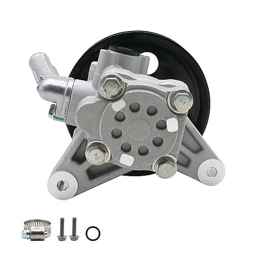 Image of 21-5290 Power Steering Pump with Pulley for 1999-2003 Acura TL 2003 2004 2001-2003 Acura CL, 2001-2002 Acura MDX 2001-2003 Honda Pilot,OE Replace Part 56110-PGK-A01 56110-P8E-A01 56110-PVF-A01