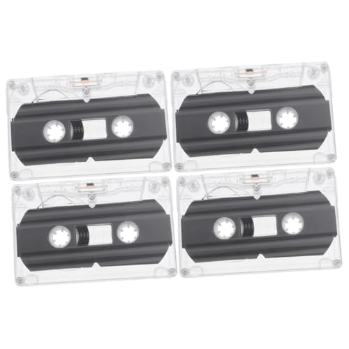 OSOLADY 4個録音可能な カテープ 教 録音用 ケース付き な 楽し