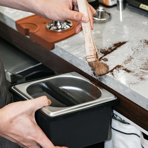 Cafetera pequeña de acero inoxidable para preparar espressos perfectos en casa 4