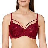 Pour Moi? Damen Hush Padded Bra Bügel-BH, Rot (Rubinrot), 70F