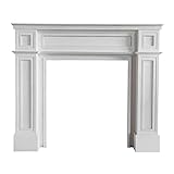 XLIHAWY Repisa Chimenea Moderna,90x20x110cm)