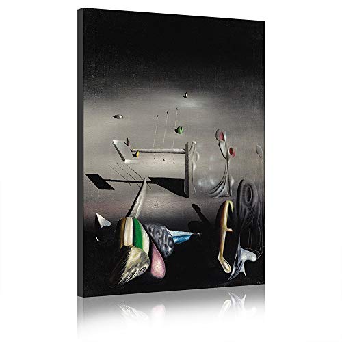 Reproduction sur toile Yves Tanguy impression haute définition avec cadre