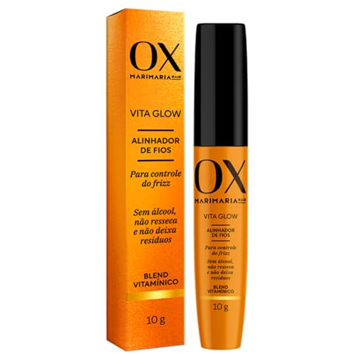 Alinhador De Fios Vita Glow Ox Mari Maria Hair para Controle de Frizz 10g